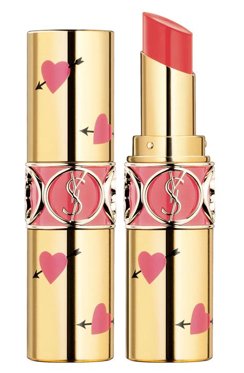 ysl heart & arrow collector rouge volupté shine lipstick review|Saint Laurent Official Online Store .